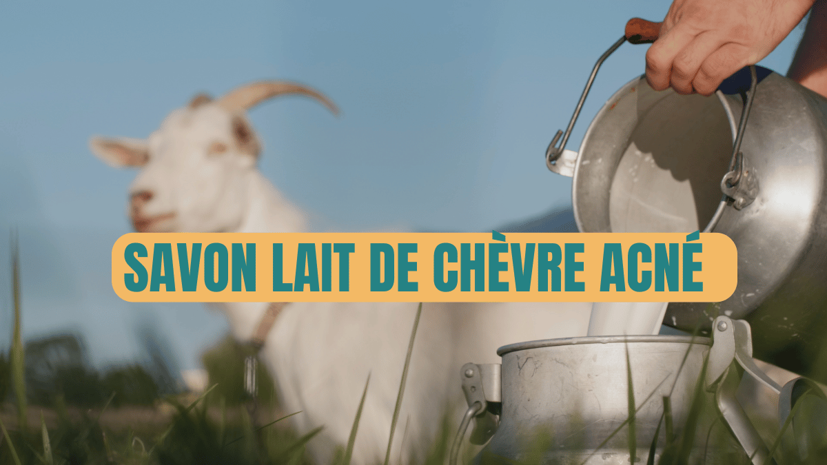 SAVON LAIT DE CHEVRE ACNÉ