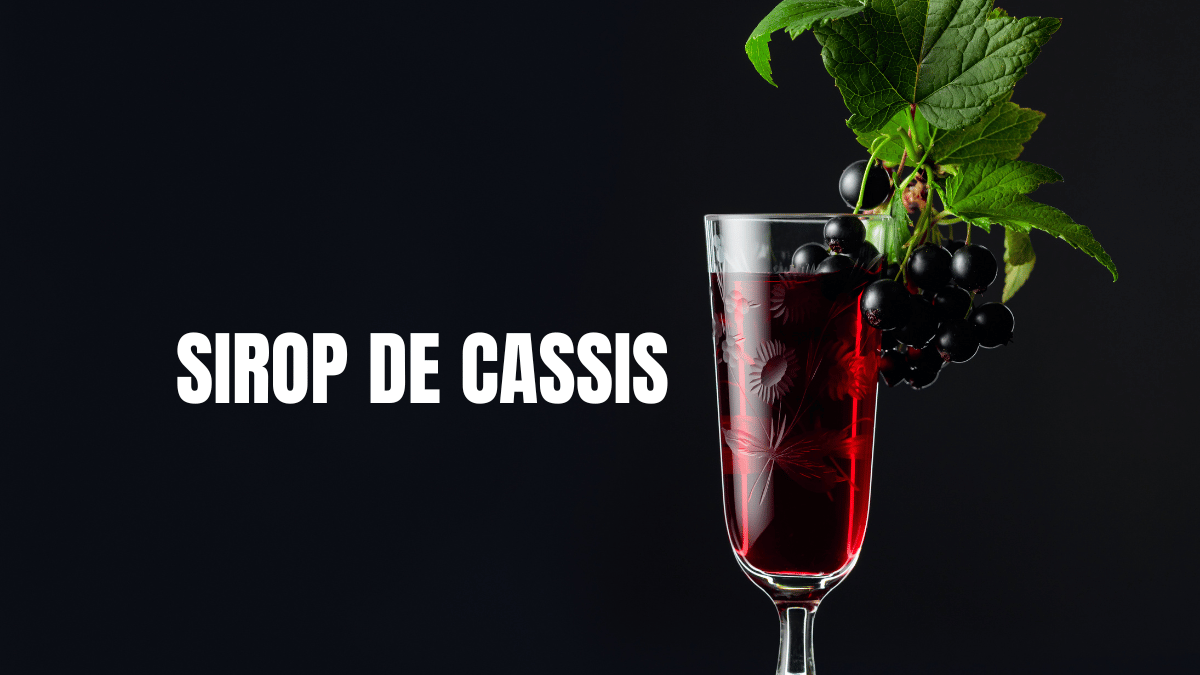 SIROP DE CASSIS