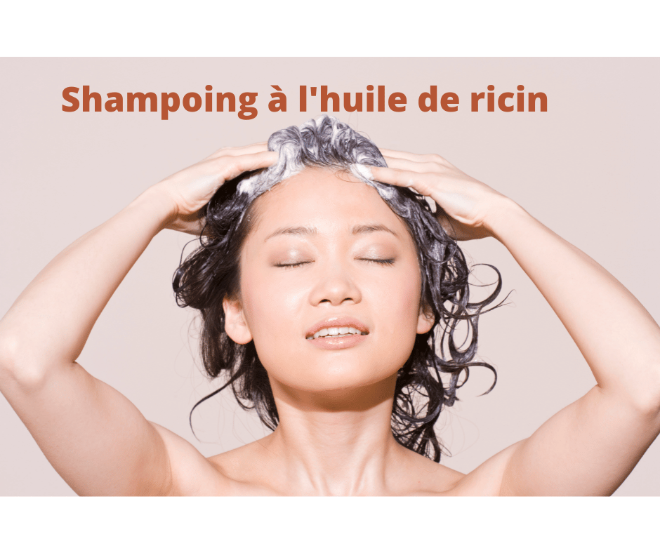 shampoing à l'huile de ricin