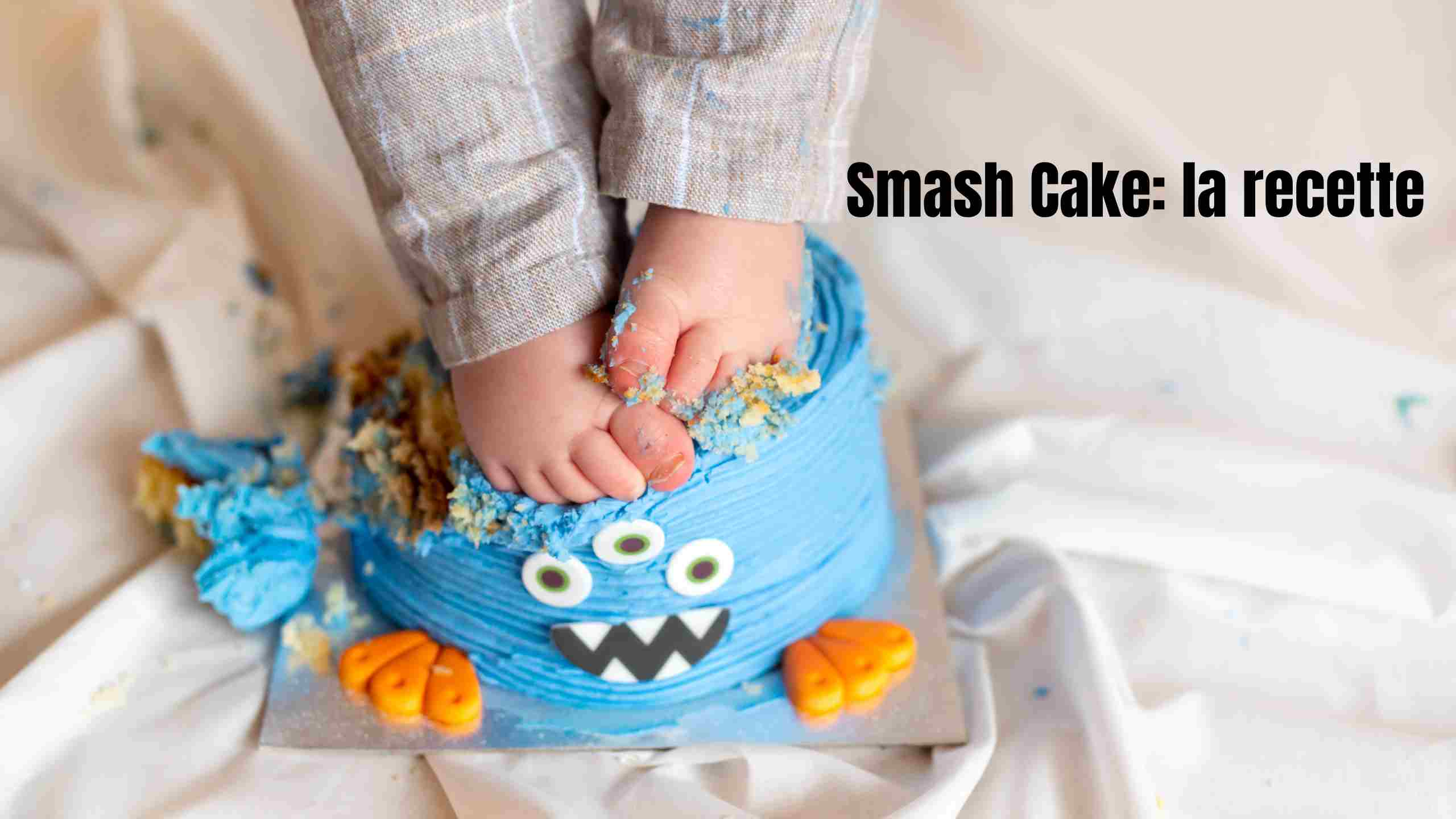 smash cake recette