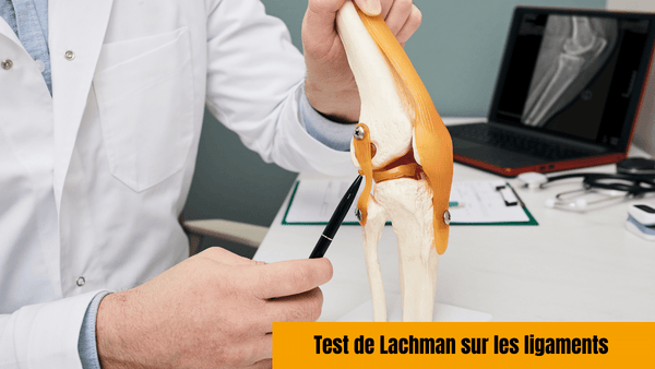 test de lachman sur les ligaments