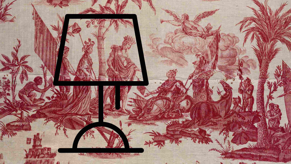 L’abat-jour en toile de Jouy : une touche d'élégance à l'ancienne