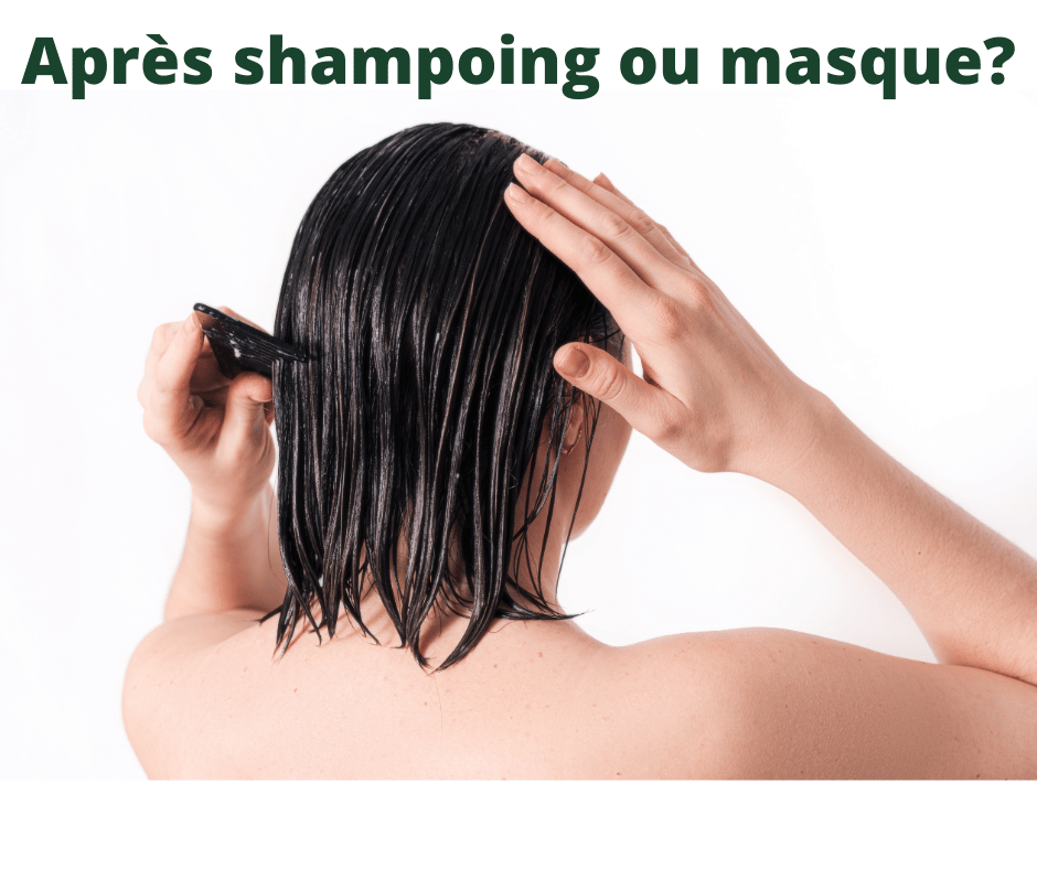 Après shampoing ou masque?