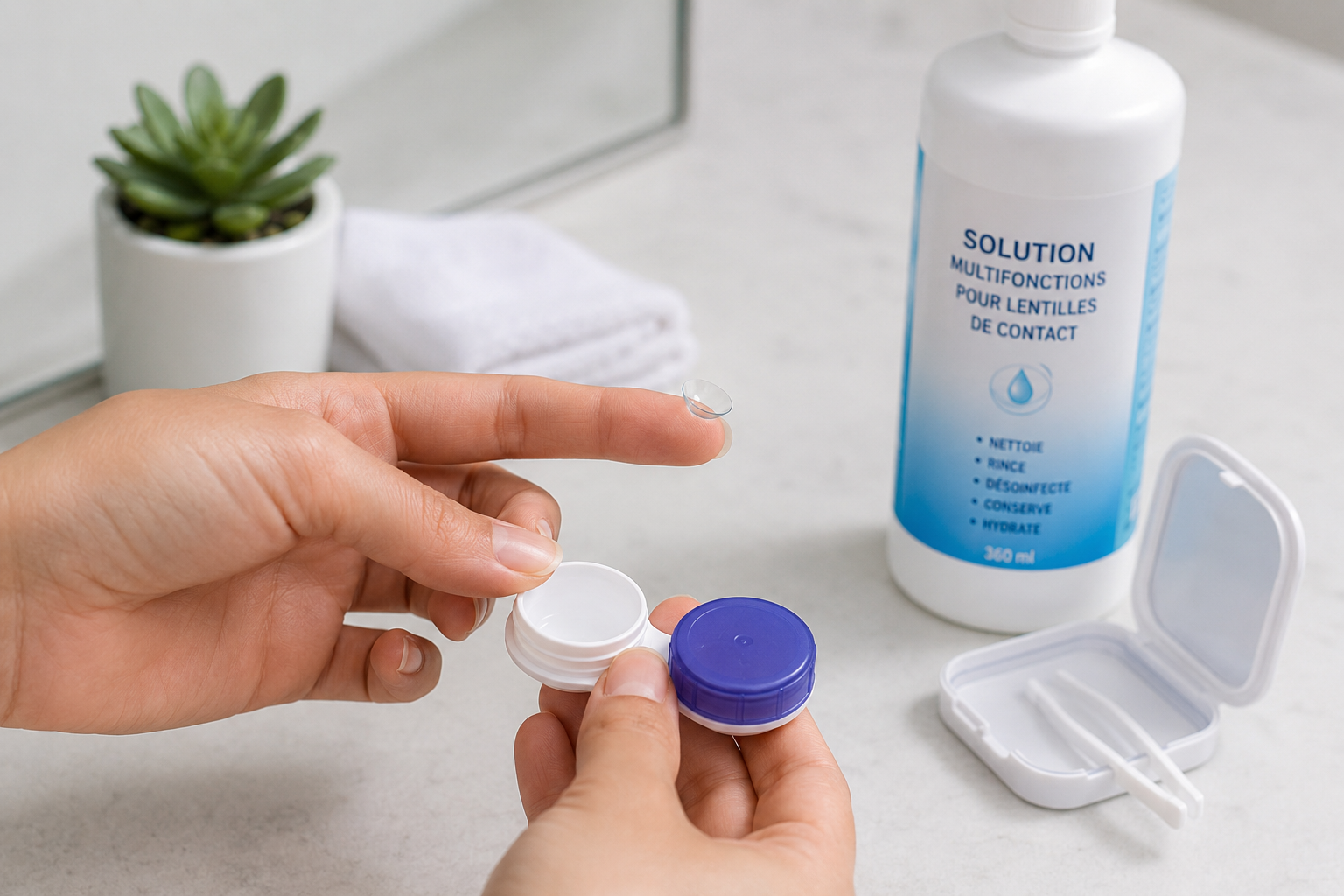 Bien choisir et entretenir ses lentilles de contact pour protéger sa vue