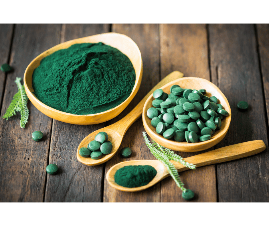 bienfaits spiruline peau