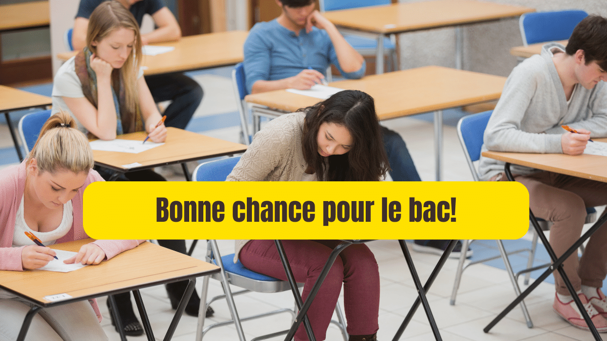 bonne chance pour le bac