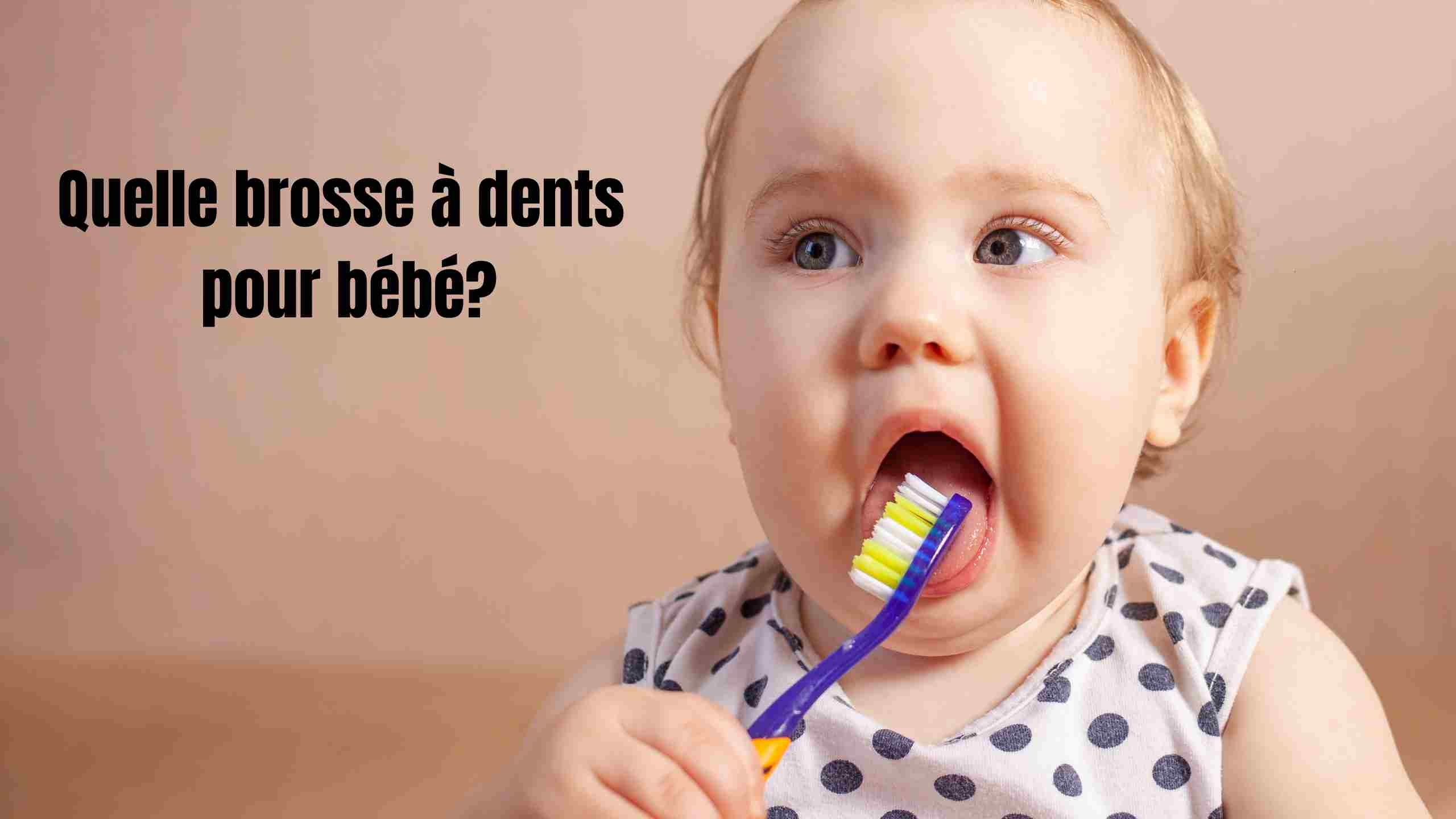 Brosse à dents bébé : Quand, comment et laquelle choisir ?