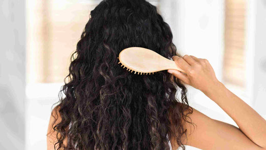 brossage cheveux bouclés