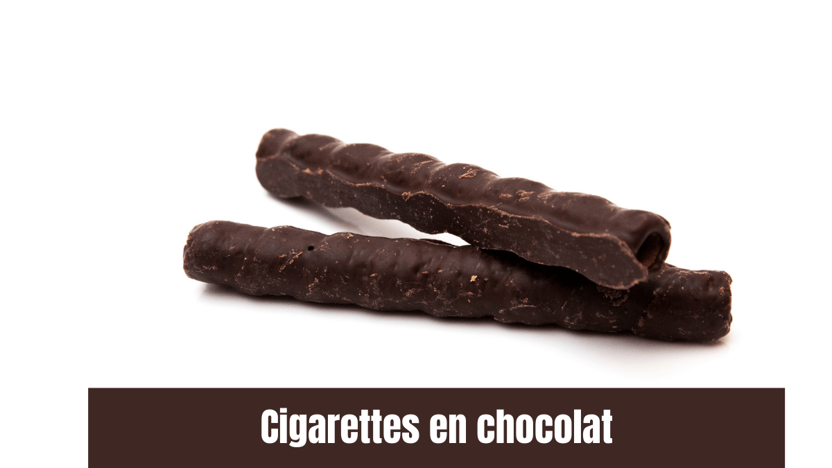 cigarette en chocolat