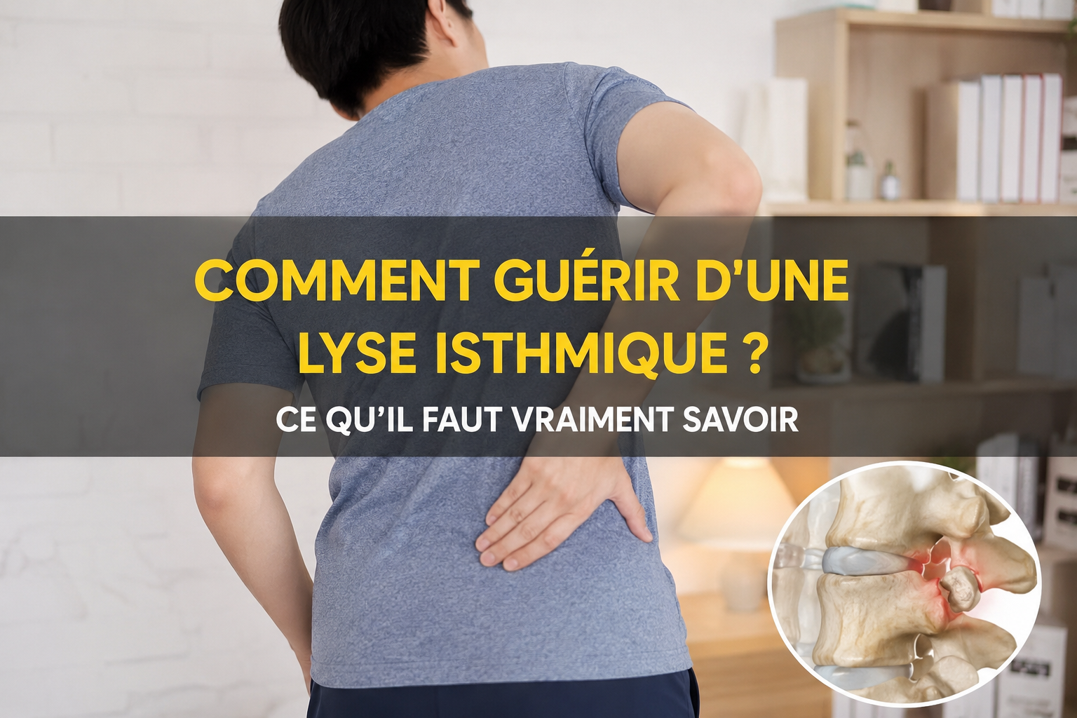Comment guérir d'une lyse isthmique ? Ce qu'il faut vraiment savoir