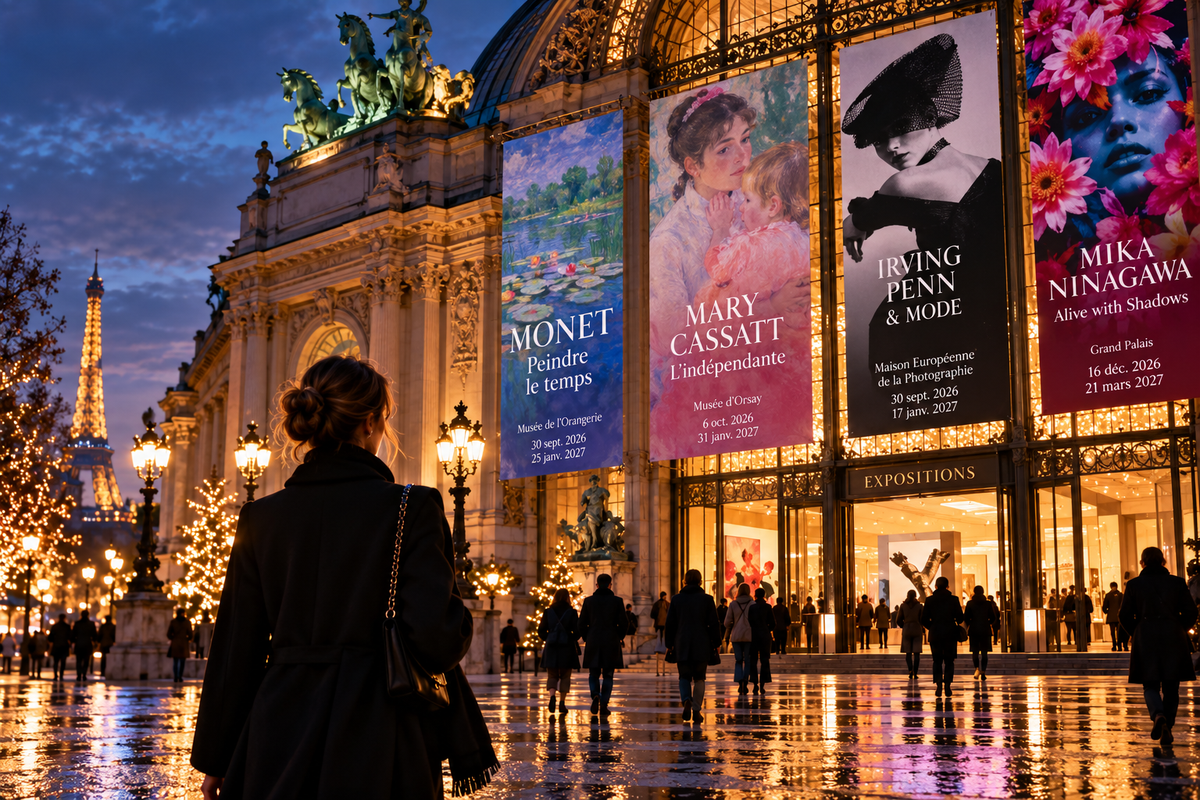 Les meilleures expositions à Paris en novembre et décembre 2026