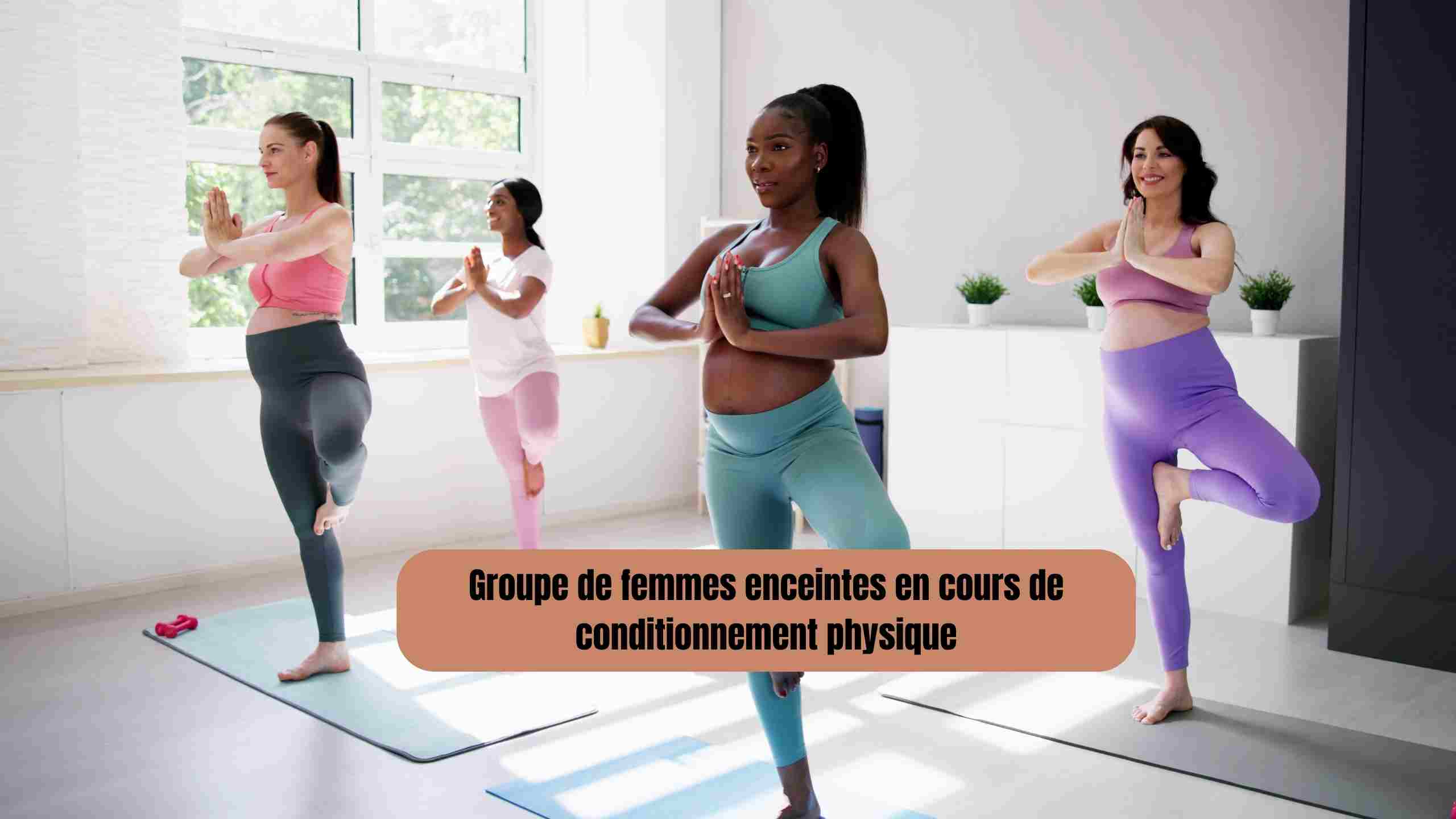 Activité physique enceinte et en groupe 