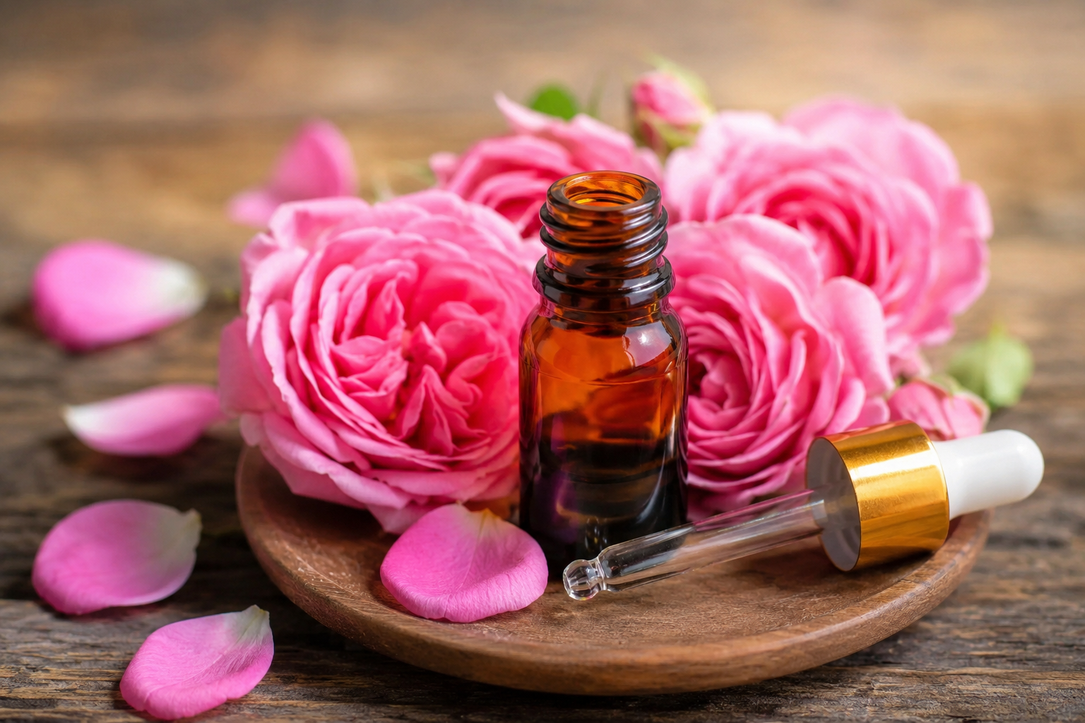 Huile essentielle de rose : vertus spirituelles, symbolique sacrée et bienfaits énergétiques
