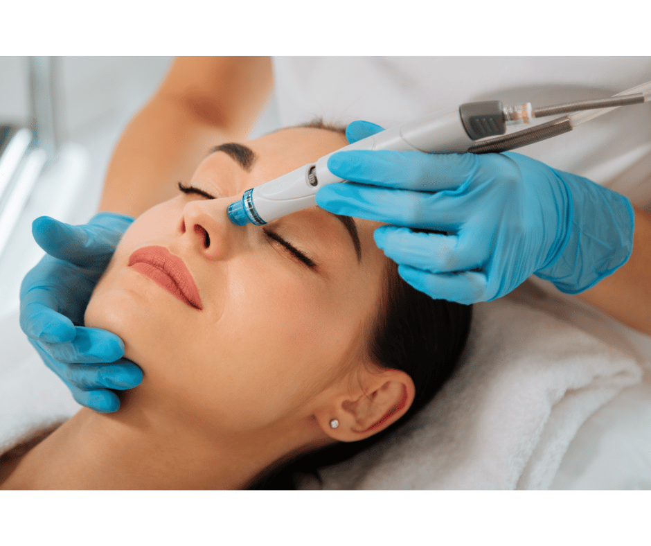 Hydrafacial avant apres