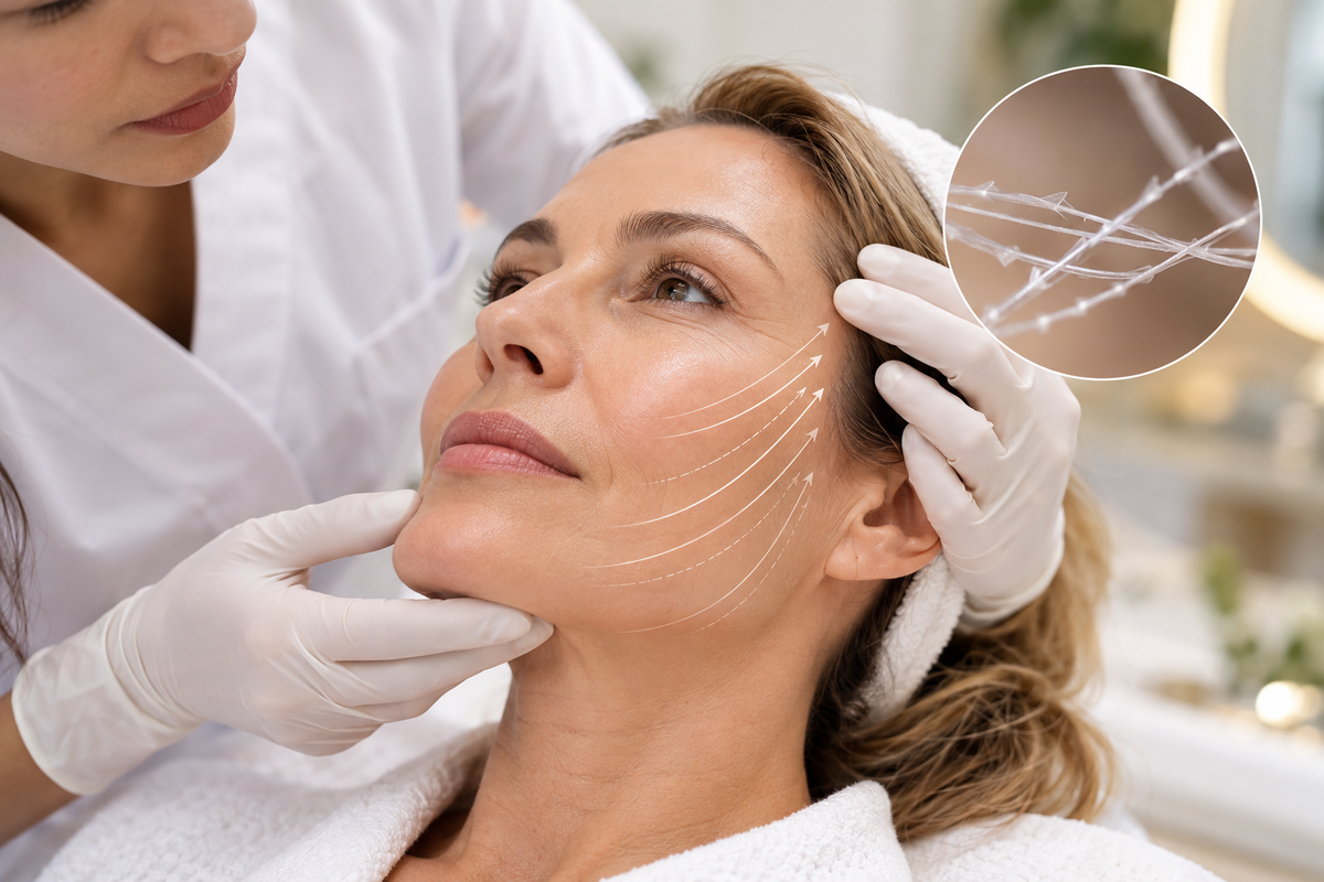 Lifting coréen au fil de soie : quels dangers pour le visage ?