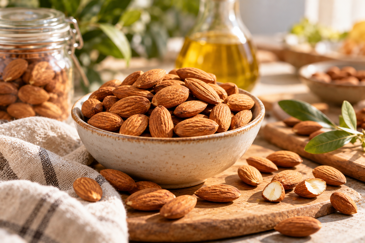 Manger trop d’amandes : quels dangers pour la santé et combien peut-on en manger par jour ?