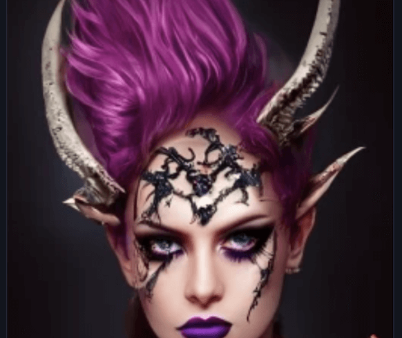 maquillage dragon