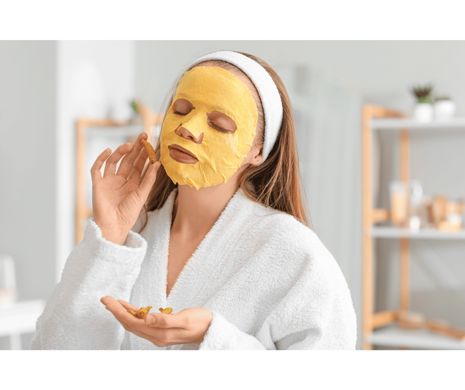 masque curcuma