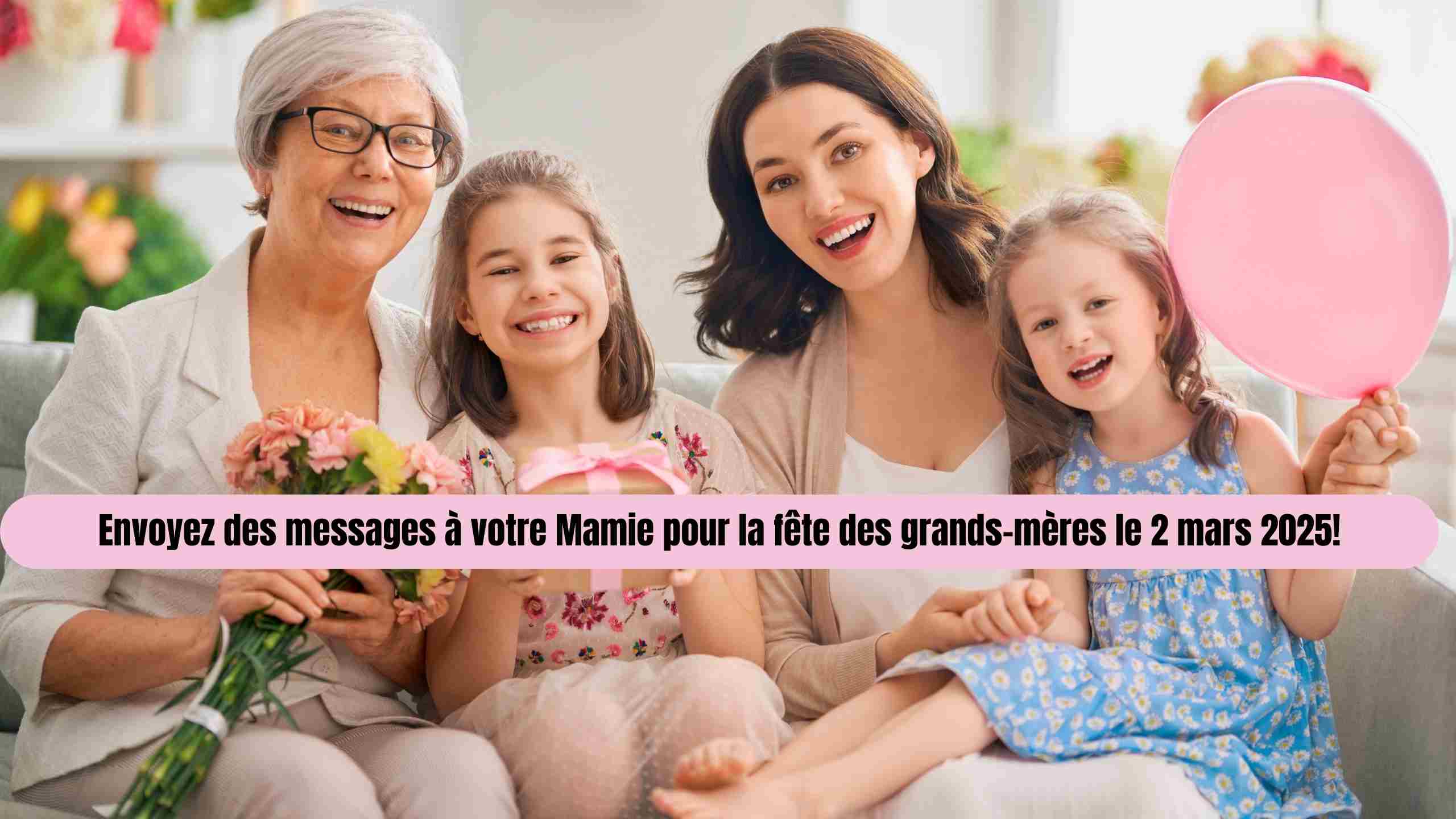 Message pour souhaiter bonne fête à sa grand-mère avec amour en 2025