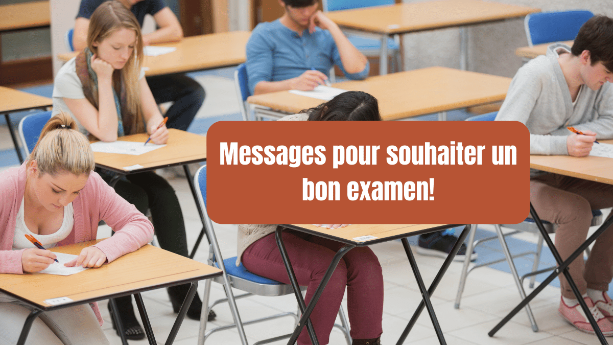 Souhaiter bonne chance pour un examen avec humour et délicatesse!