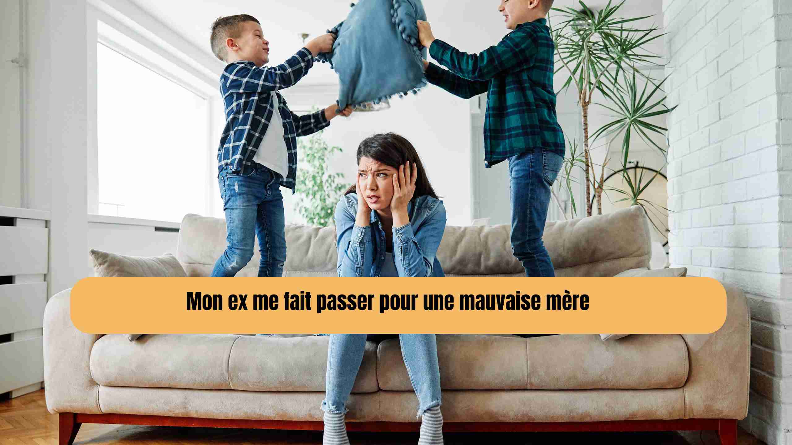 Mon ex me fait passer pour une mauvaise mère : comment réagir ?