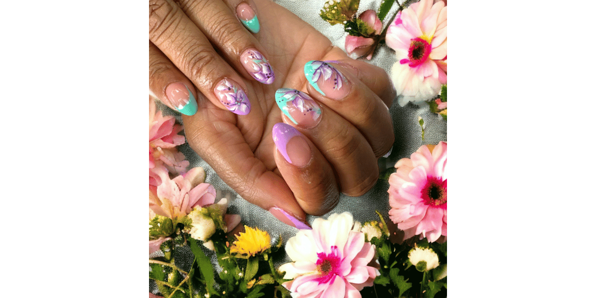 nail art printemps