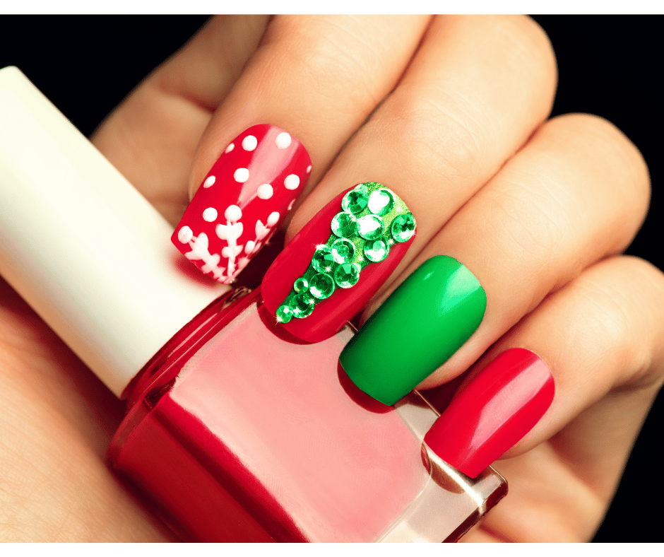 ongles noel