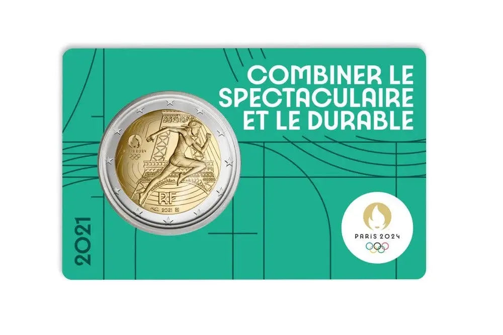 pièce 2 euros jeux olympiques 2024 valeur