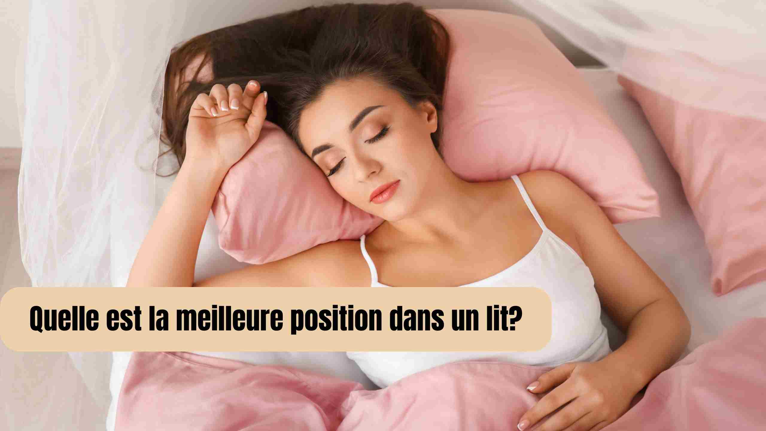 position dans un lit