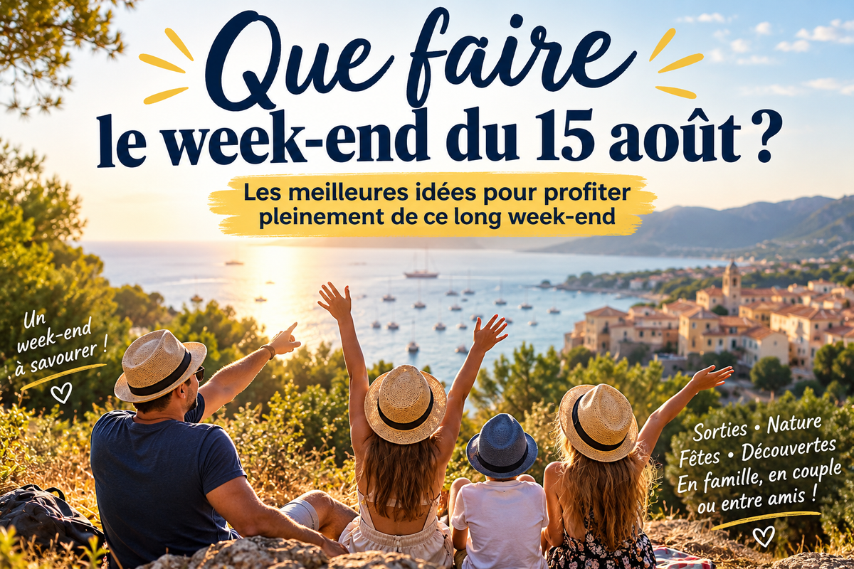 Que faire le week-end du 15 août ? Les meilleures idées de sorties