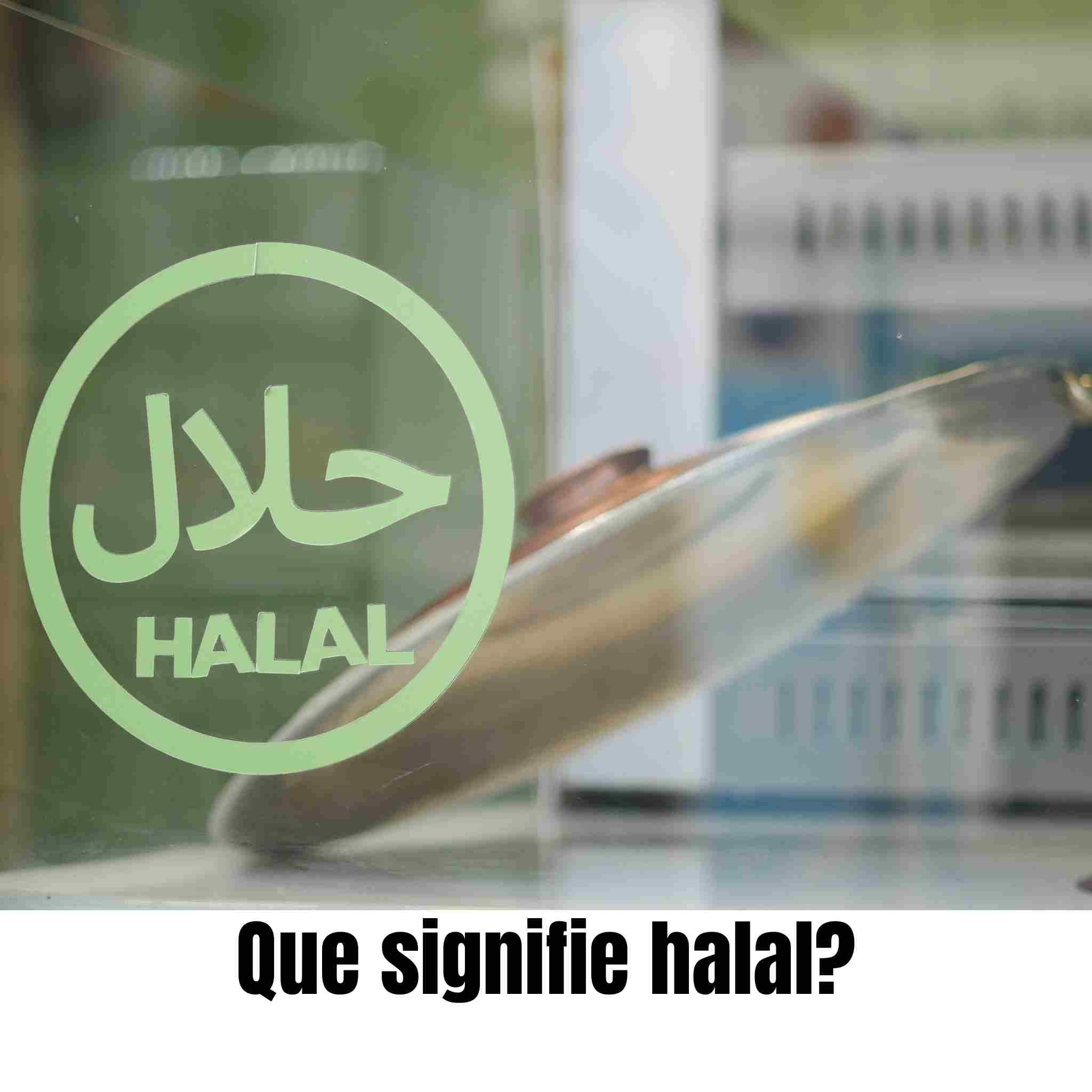 Que signifie halal ? Définition complète, viande halal et non halal