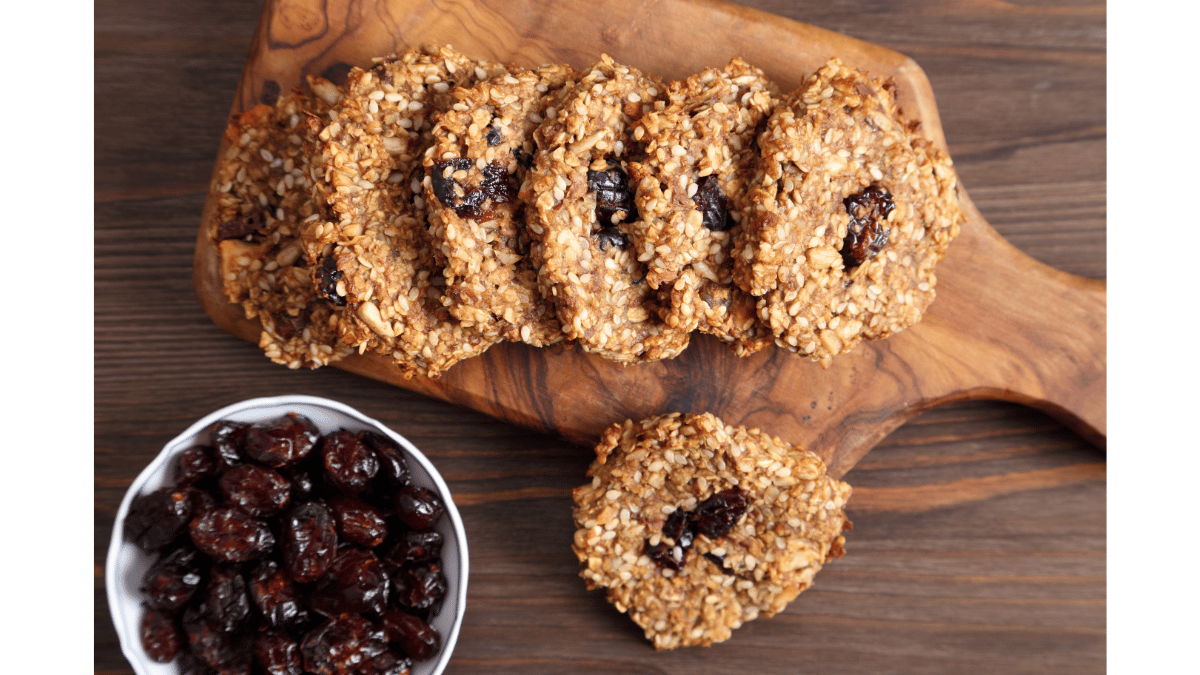  recette saine de cookies aux flocons d'avoine healthy