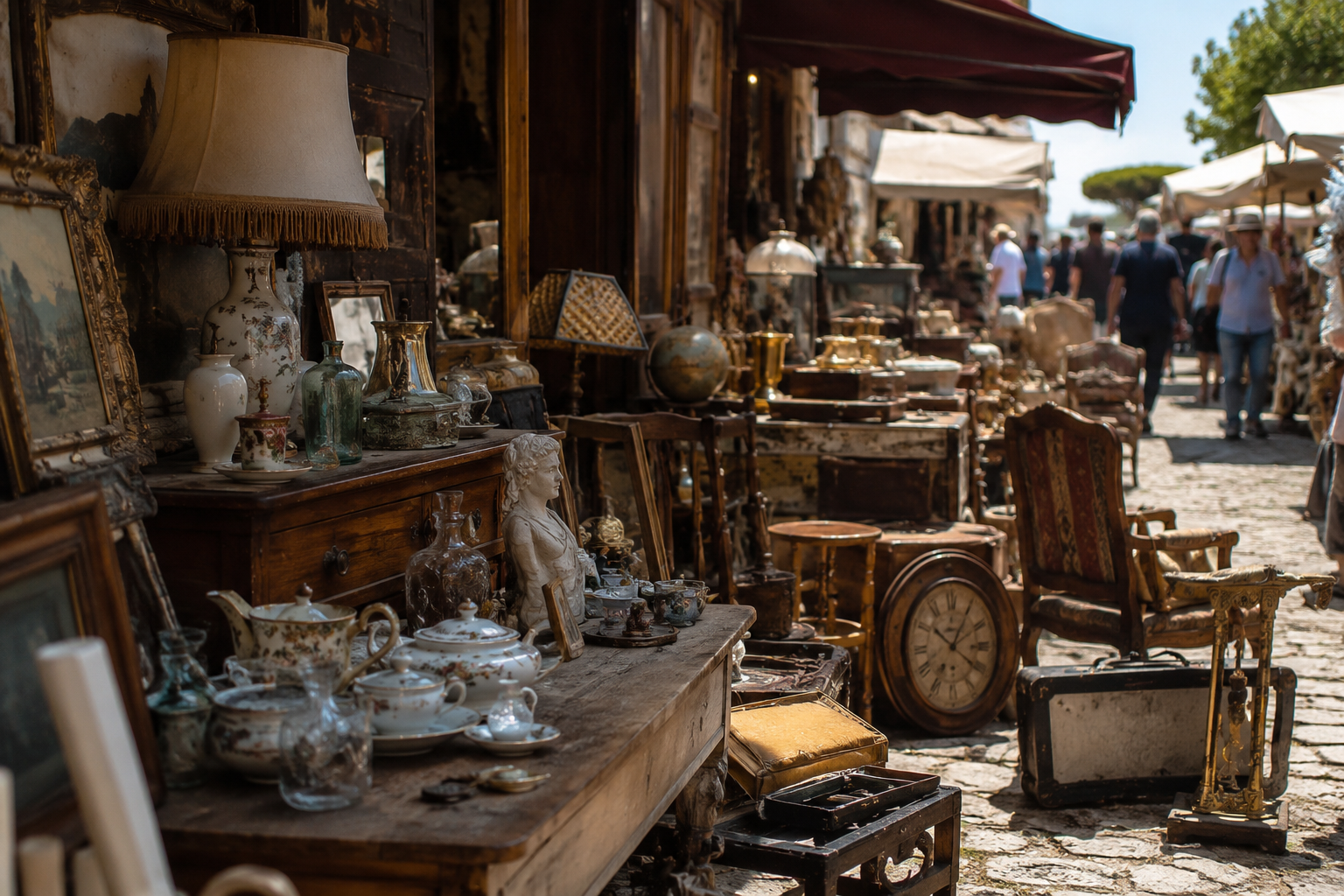 Rêver de brocante : signification, symboles et interprétations