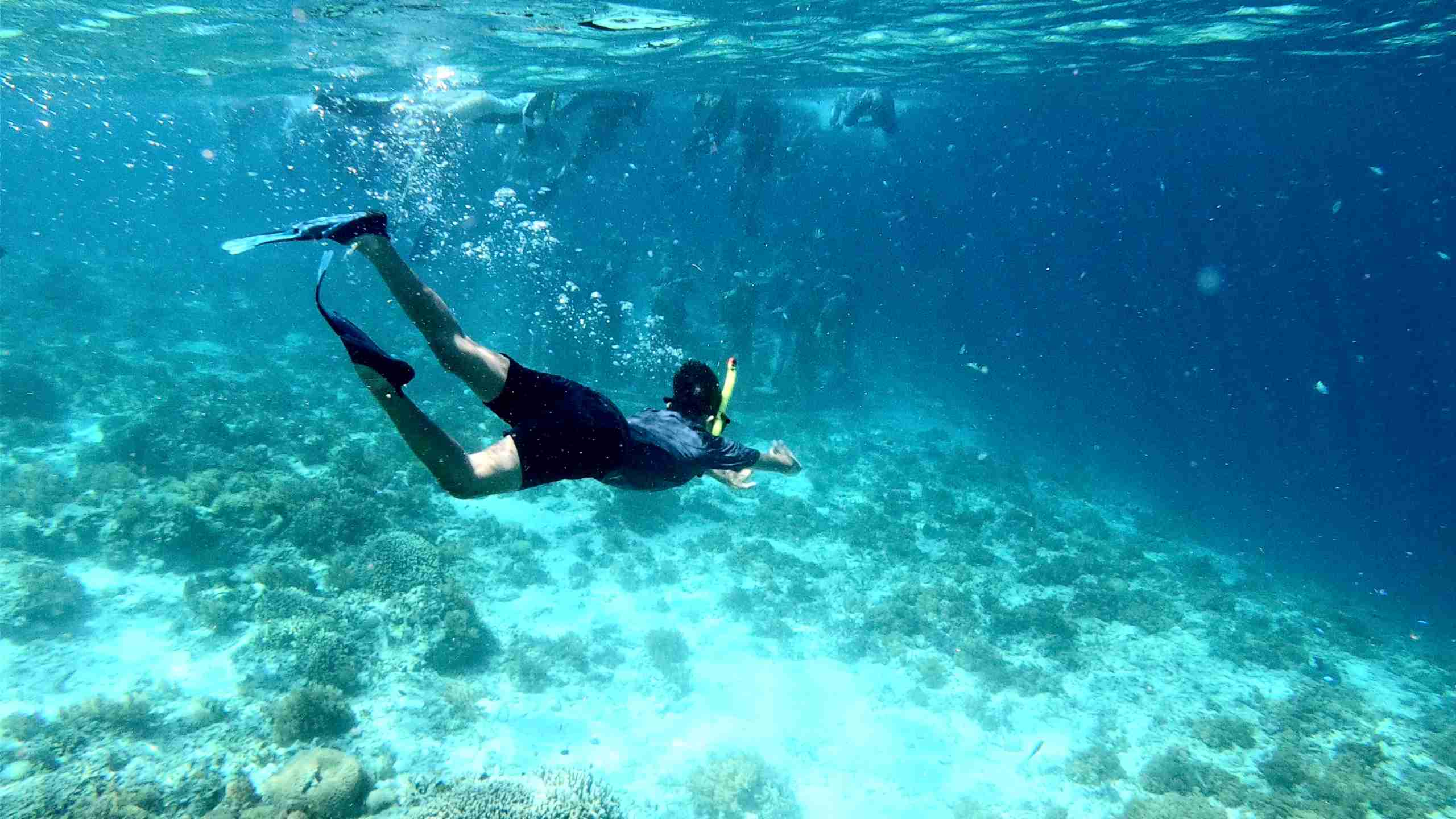 Rêver de nager sous l'eau