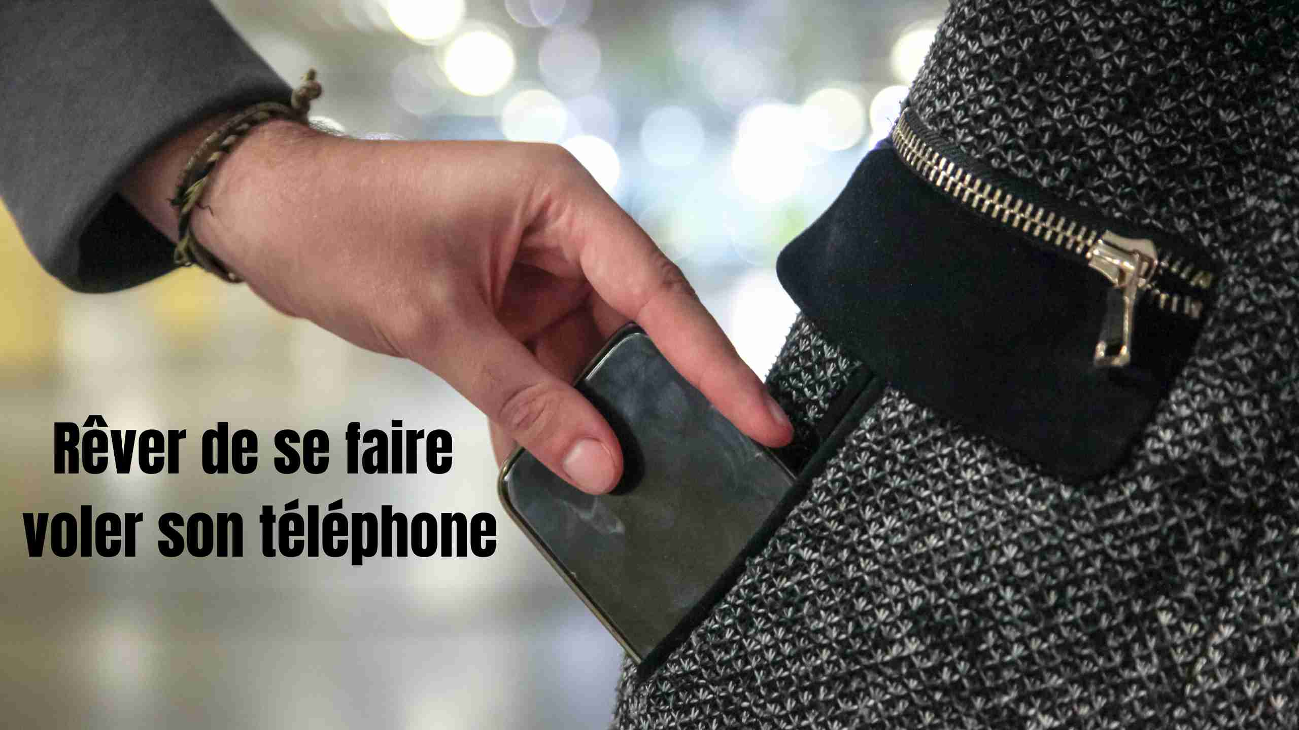 Rêver de se faire voler son téléphone