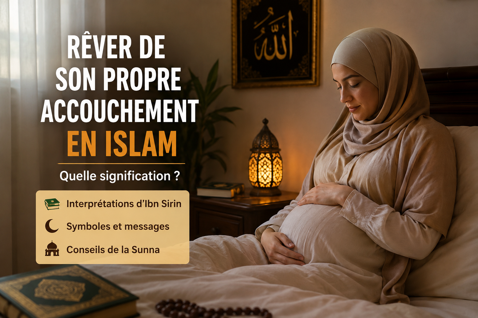 Rêver de son propre accouchement en islam: quelle signification ?