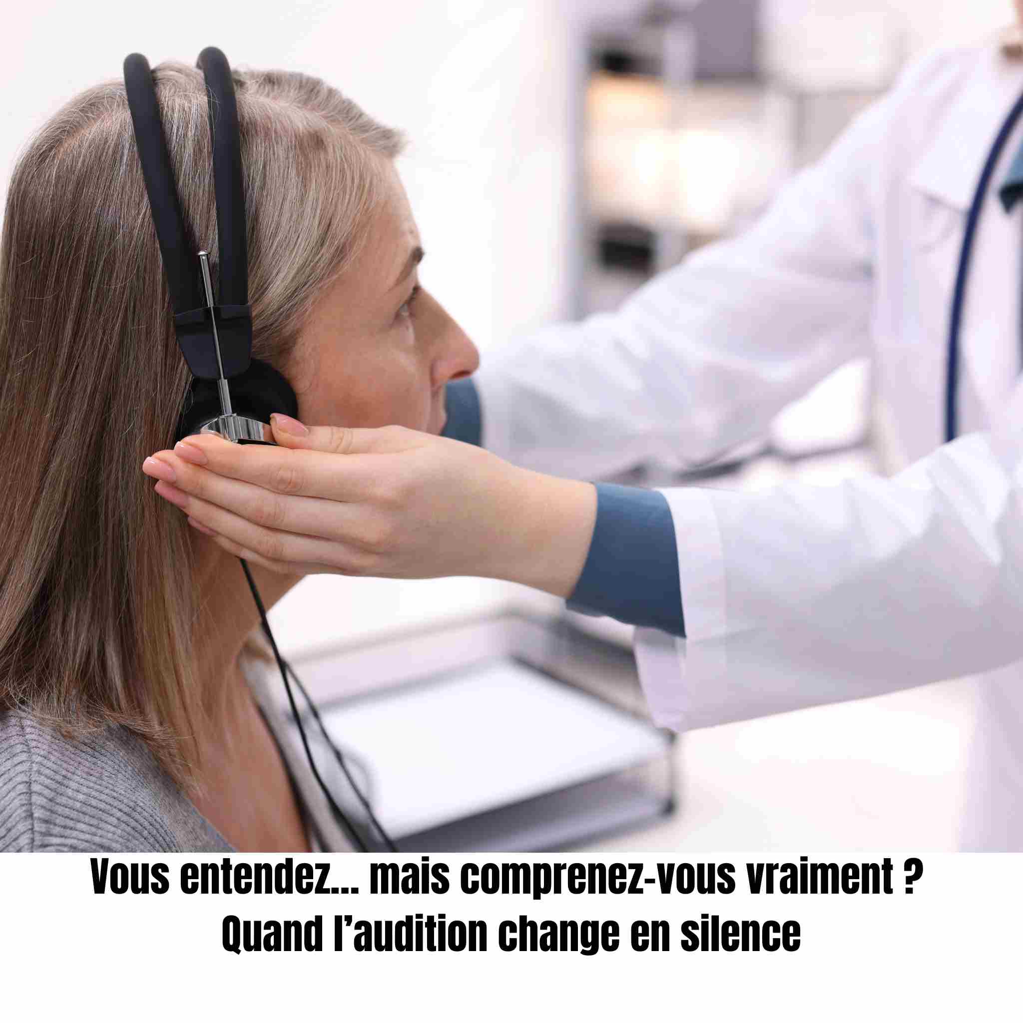 Vous entendez… mais comprenez-vous vraiment ? Quand l’audition change en silence