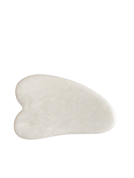 Gua Sha Jade Blanc - Mélusine Paris