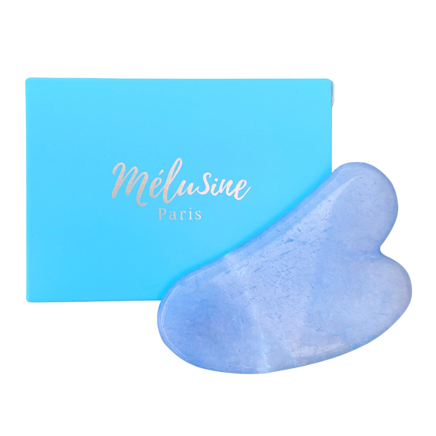 gua sha bleu AVEC BOITE BLEUE